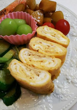 だしの素でだし巻き玉子-レシピのメイン写真