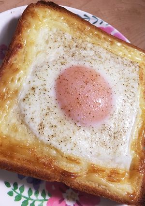 ハイカロリー！やみつきトースト-レシピのメイン写真