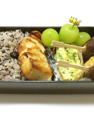 ⑳椎茸の肉詰めペロペロキャンディー風弁当-レシピのメイン写真