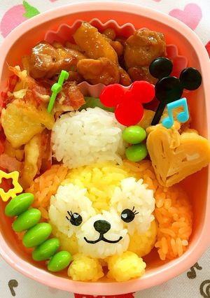 クッキー・アンちゃんキャラ弁-レシピのメイン写真