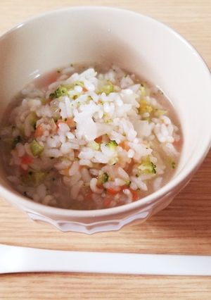 離乳食 お魚とトマトのリゾット-レシピのメイン写真
