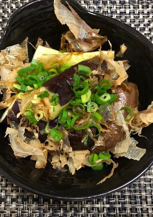 レンジで茄子のお浸し-レシピのメイン写真