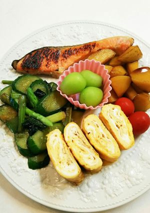 お弁当(10/4)おかず-レシピのメイン写真
