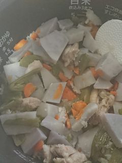 煮物でリメイクおこわ-レシピのメイン写真