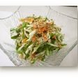 京みず菜の豆腐ドレッシングサラダ