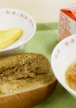 スィートセサミドッグ【葛尾村の給食】-レシピのメイン写真