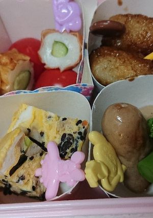 2018秋の遠足弁当。(３歳用)-レシピのメイン写真