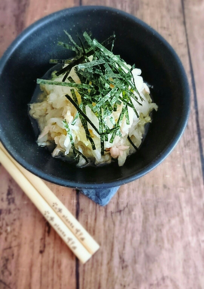 簡単！塩もみ白菜とツナのうまポン和え-レシピのメイン写真