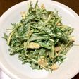 水菜と油揚げの醤油マヨサラダ