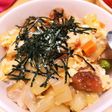 残り物唐揚げで簡単親子丼♪
