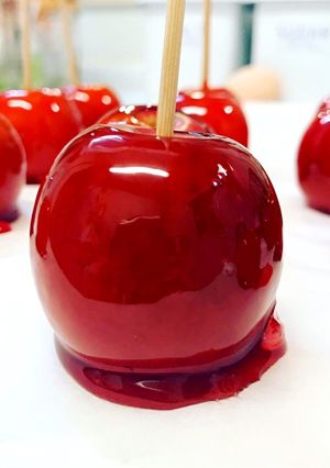 パリパリりんご飴-レシピのメイン写真