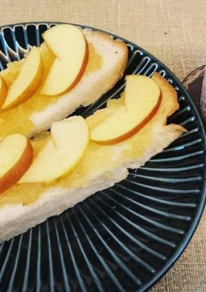 リンゴのコンフィチュールイギリストースト-レシピのメイン写真