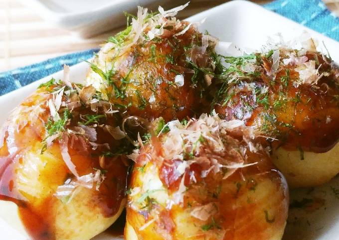 まるでたこ焼き！ポテたこサラダ by まんまるまうちゃん  