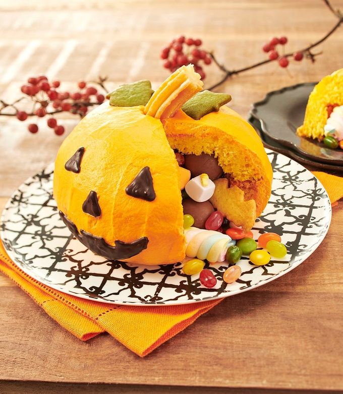 ハロウィンスイーツ☆かくれんぼケーキ-レシピのメイン写真