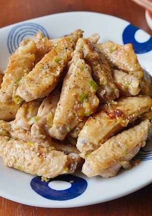 こんがり手羽中のごま油香味ダレ-レシピのメイン写真
