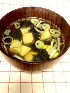 豆腐の韓国風スープ-レシピのメイン写真