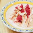 しっとり鶏ささみの梅あえ