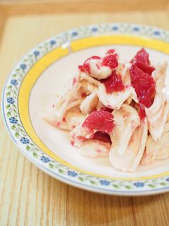 しっとり鶏ささみの梅あえ-レシピのメイン写真