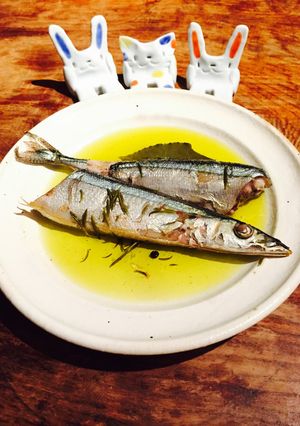 圧力鍋で☆秋刀魚のコンフィ(覚書き)-レシピのメイン写真