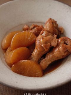 ☆手羽元と大根の煮物☆-レシピのメイン写真