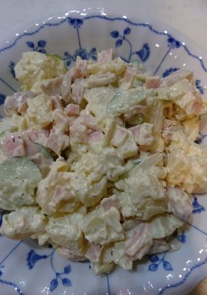 ☆ポテサラ茹で落花生☆-レシピのメイン写真