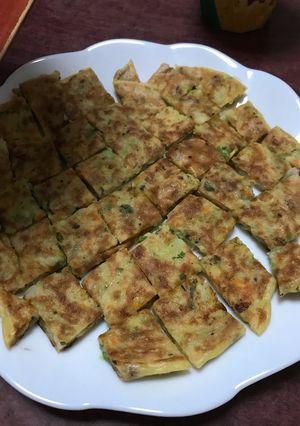野菜たっぷり納豆お好み焼き-レシピのメイン写真