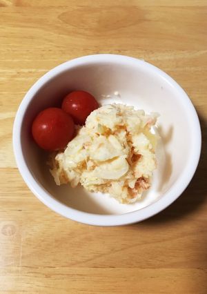 地味ウマ☆紅鮭ポテサラ-レシピのメイン写真