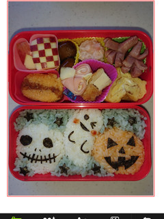 ハロウィンのお弁当-レシピのメイン写真