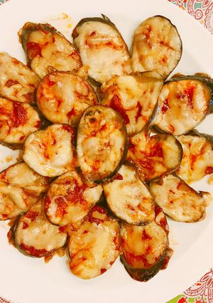 ☆簡単おつまみ・おかず☆ナスのチーズ焼き-レシピのメイン写真