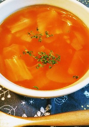 ミネストローネ風スープ-レシピのメイン写真
