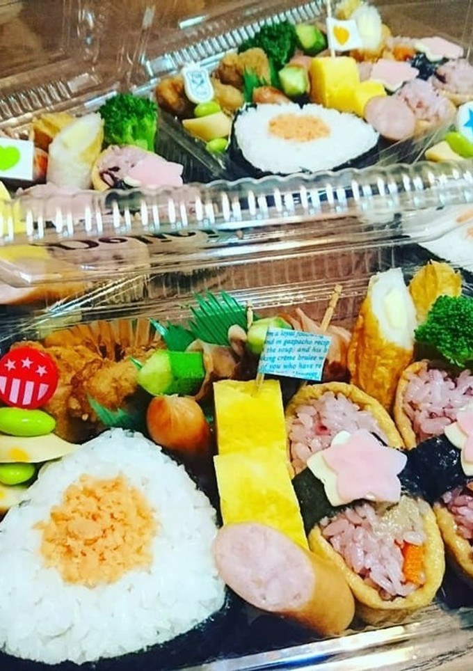 日の丸おにぎりといなり寿司の運動会弁当♡-レシピのメイン写真