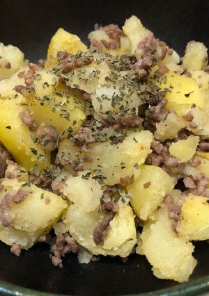 合挽き肉のジャーマンポテト風〜無添加-レシピのメイン写真