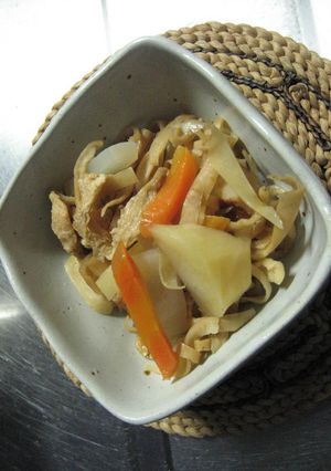 圧力鍋で簡単！！節約☆切干大根の煮物-レシピのメイン写真