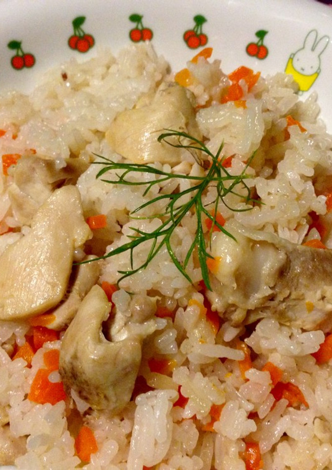 炊飯器で簡単 カオマンガイ風炊き込みご飯-レシピのメイン写真