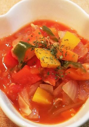 野菜たっぷり簡単★ミネストローネ-レシピのメイン写真
