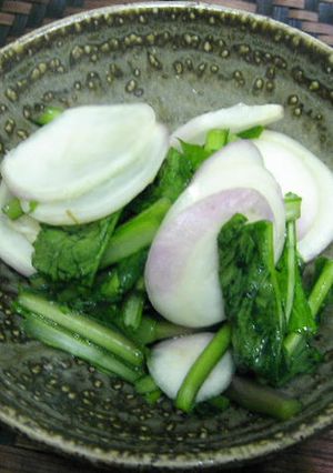 塩分控え目！かぶのこんぶ茶浅漬け-レシピのメイン写真