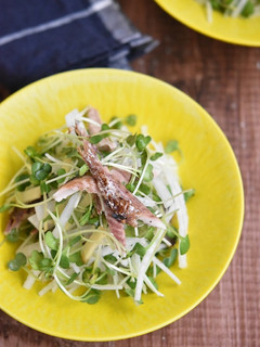 焼き秋刀魚と大根の中華風サラダ-レシピのメイン写真