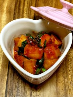 お家で簡単!本格カクテキ(大根キムチ)♪-レシピのメイン写真