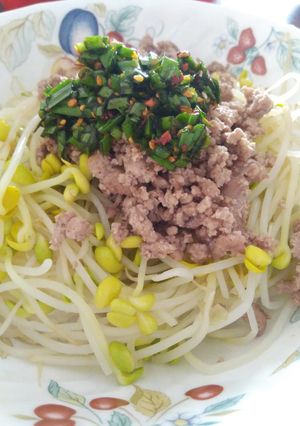 牛肉とニラダレの混ぜ混ぜご飯☆-レシピのメイン写真