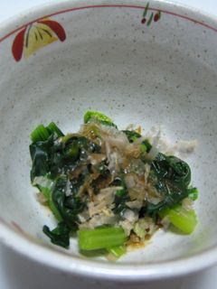 青じそ風味のほうれん草のおひたし☆-レシピのメイン写真