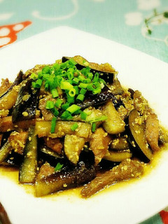 牛タンとなすの焼きネギごまみそ炒め-レシピのメイン写真