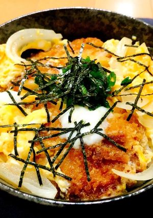 一人暮らしの簡単かつ丼-レシピのメイン写真