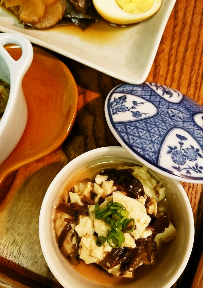 キクラゲと豆腐の和えもの-レシピのメイン写真