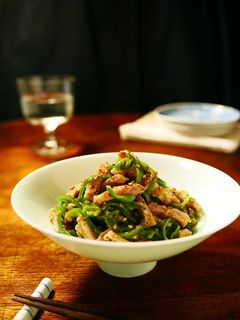 お手軽簡単♪ピーマンと豚肉のレンチン和え-レシピのメイン写真