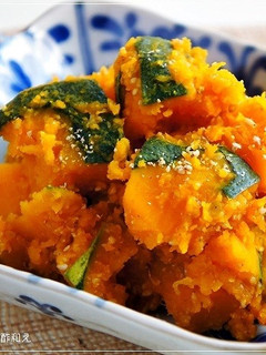 常備菜やお弁当に♪ かぼちゃの胡麻酢和え-レシピのメイン写真