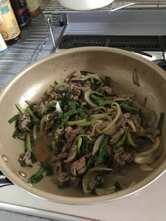 味付け簡単牛コマの味噌炒め-レシピのメイン写真