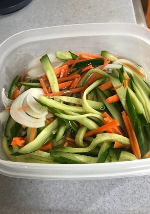 細切り野菜のピクルス-レシピのメイン写真