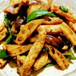 豚と蓮根の柚子胡椒炒め