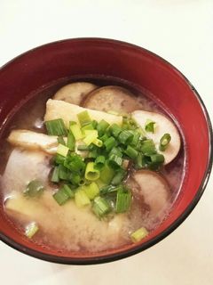 お茄子と油揚げの味噌汁-レシピのメイン写真