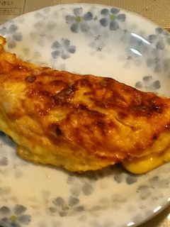 干しエビとシメジのオムレツ風卵焼き-レシピのメイン写真